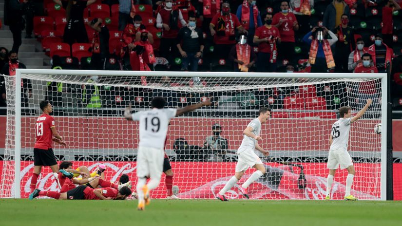 Momenat kad je Levandovski postigao gol (©Reuters)