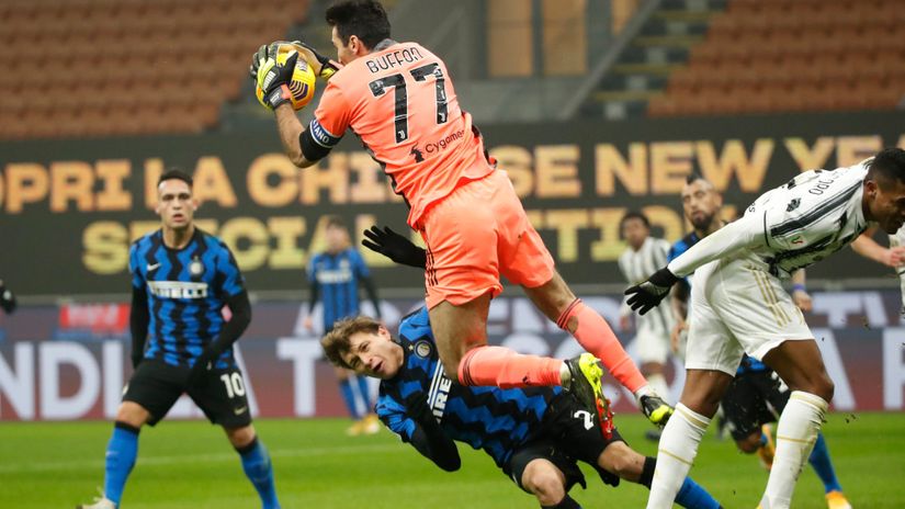 Inter - Juventus, detalj sa meča (©Reuters)