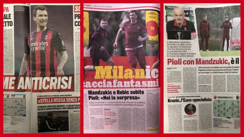 MOZZART Sport raport iz Italije: Milan bez šestorice startera, Ibra ulazi sa klupe, Pioli igra na hrvatsku kartu