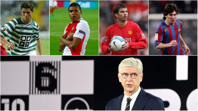 Talenti zbog kojih se Vengerov radar usijao: Kako je Arsenal ispustio Ronalda, Mbapea, Pikea i Mesija
