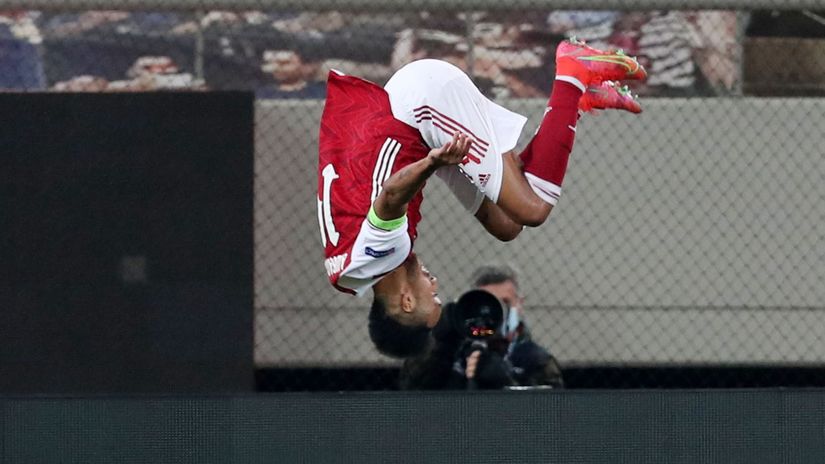 Salto Obamejana (© Reuters)