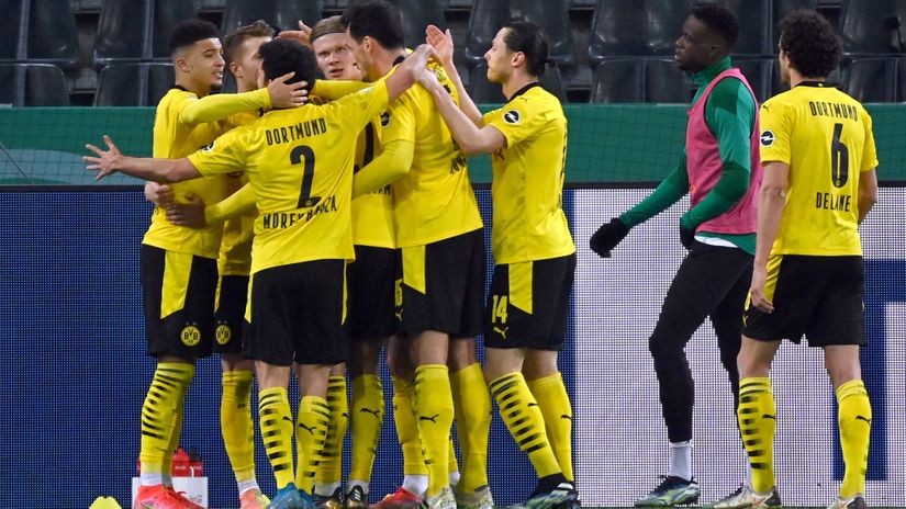 Slavlje Dortmundovih igrača (©Reuters)