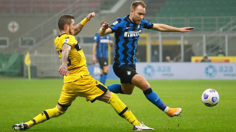 Juraj Kucka (Parma) i Kristijan Eriksen (Inter)
