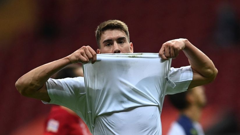 Dušan Vlahović (©AFP)