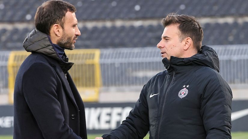 Stanojević i Damjanović (© Star sport)