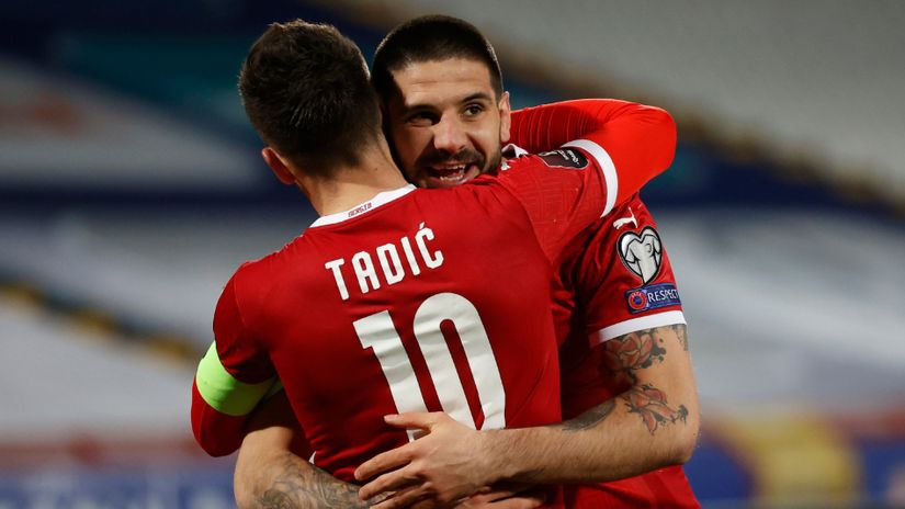 Dušan Tadić i Aleksandar Mitrović (©Starsport)