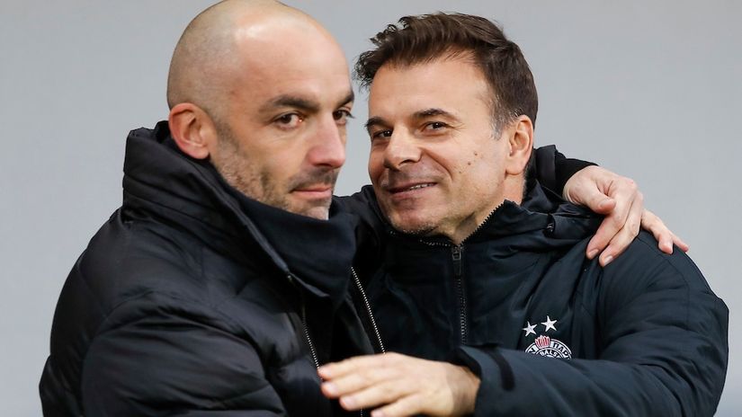 Lazetić i Stanojević (© Star sport)