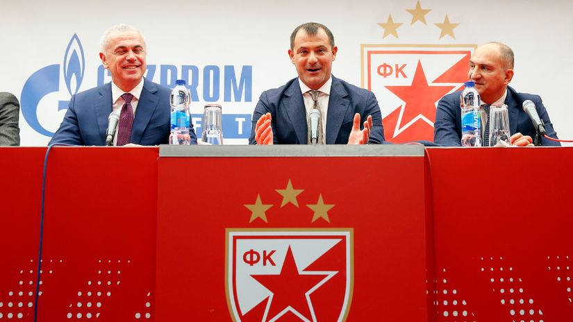 Zvezdan Terzić, Dejan Stanković i Mitar Mrkela (©Starsport)