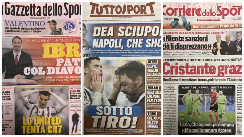 Buongiorno Italia: Milan, Juve, Atalanta i Napoli – za jednog neće biti mesta