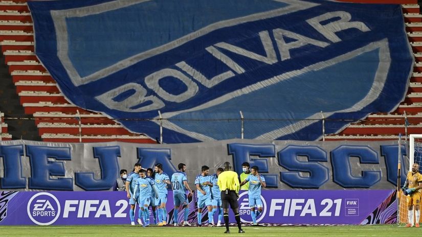 Fudbaleri Bolivara (Foto: AFP)