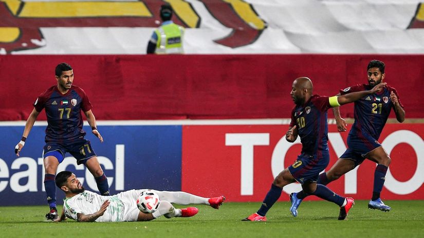 Fudbaleri Al Vahde (©AFP)