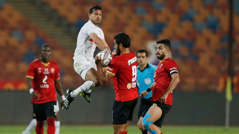 Duel sa prošlog duela Zamaleka i Al Ahlija (©Reuters)