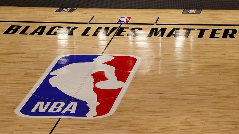 Logo NBA lige (©AFP)