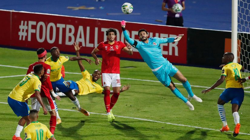 Detalj s utakmice Al Ahli - Mamelodi (©Reuters)
