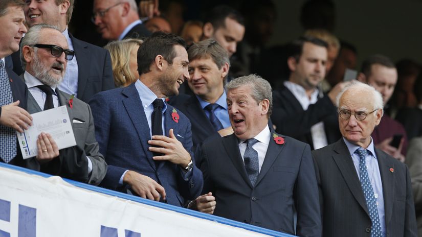 Lampard i Hodžson (© Reuters)
