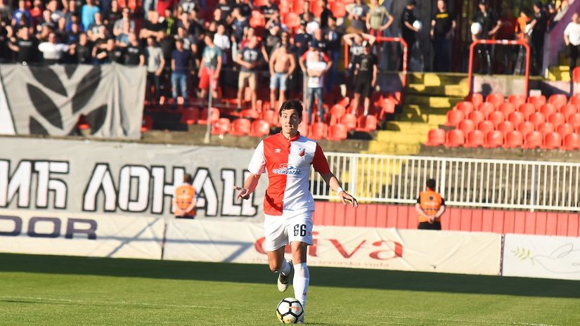Radovanović iz vremena kad je igrao za Vojvodinu (© Star sport)