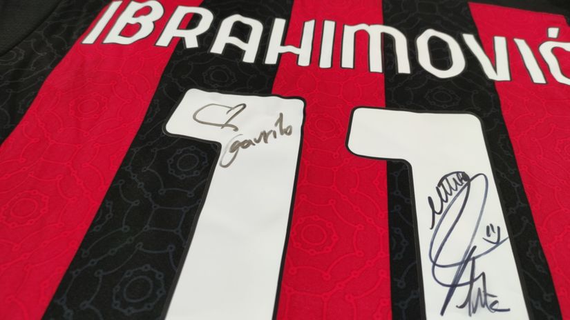 Još jedna svetska zvezda poslala Mozzartu dres – Ibrahimović za Gavrilovu pobedu!