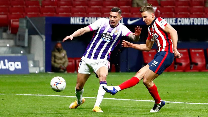 Havijer Sančez (Valjadolid) i Markos Ljorente (Atletiko Madrid)