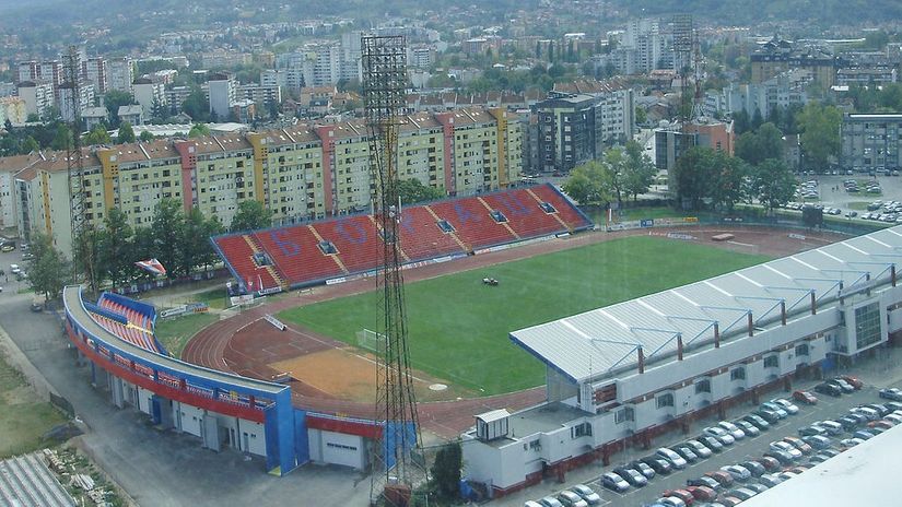 Stadion Borca iz Banjaluke (©Wikipedia/NektarBL)