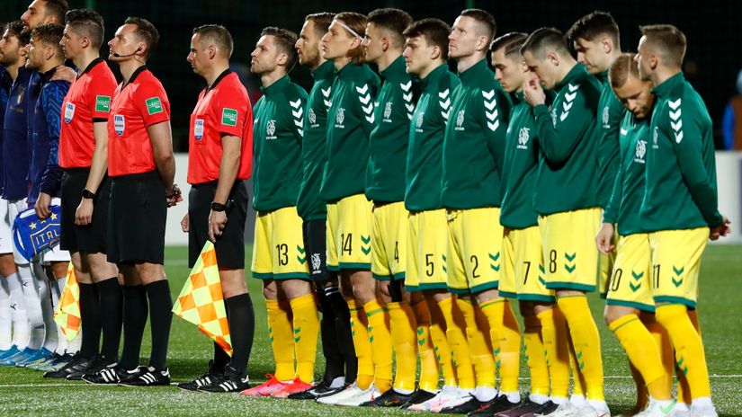 Fudbaleri Litvanije (©Reuters)