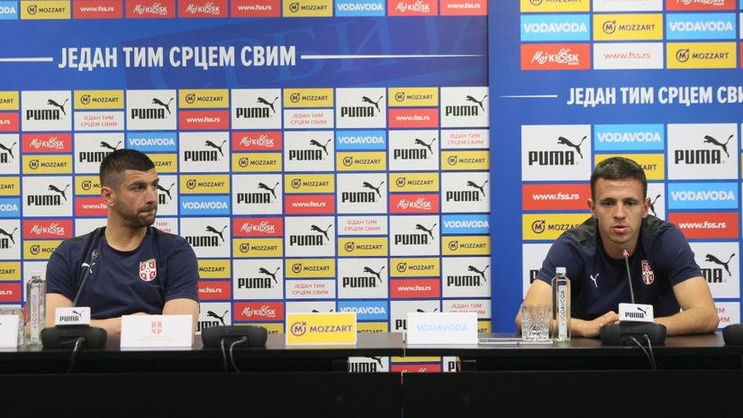 Stefan Mitrović i Nemanja Maksimović (©MN Press)