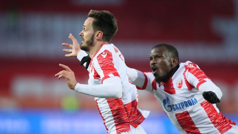 Ivanić slavi gol na večitom derbiju