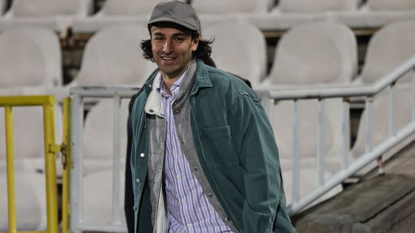 Lazar Marković na stadionu Partizana (Starsport)