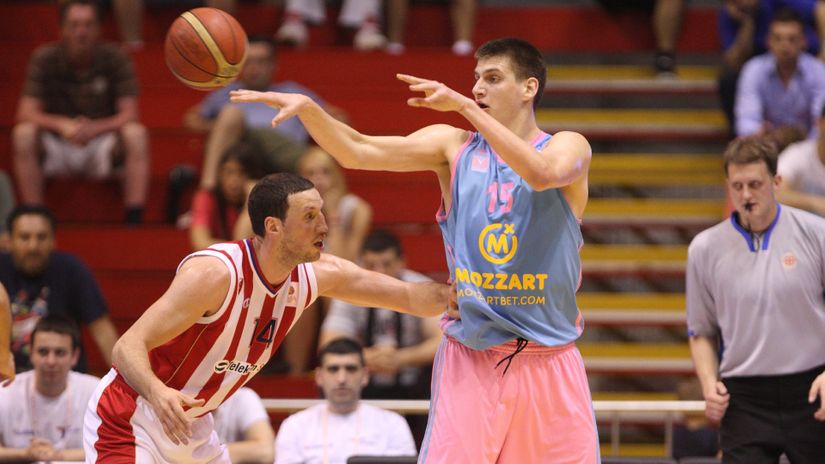 Nikola Jokić u Meginom dresu (©KK Mega Basket)