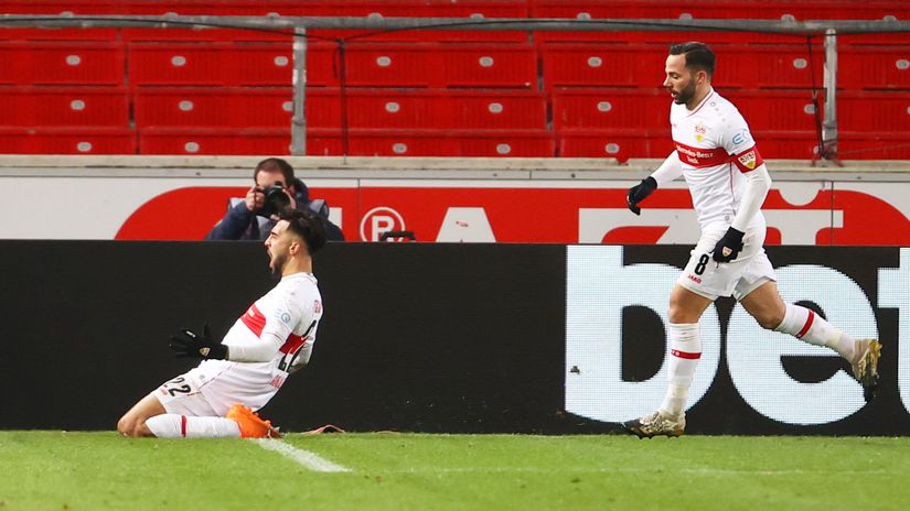 Nikolas Gonzalez slavi gol (©Reuters)