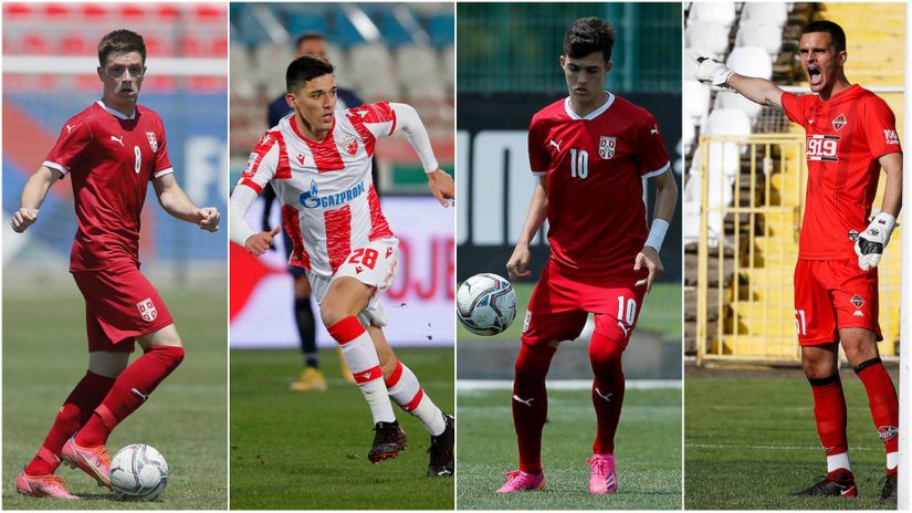 Stanković, Lazetić, Jovan Mituljikić i Gordić (© Star sport)