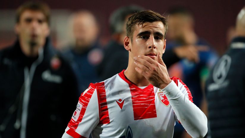 Andrija Radulović u dresu Crvene zvezde (Starsport)