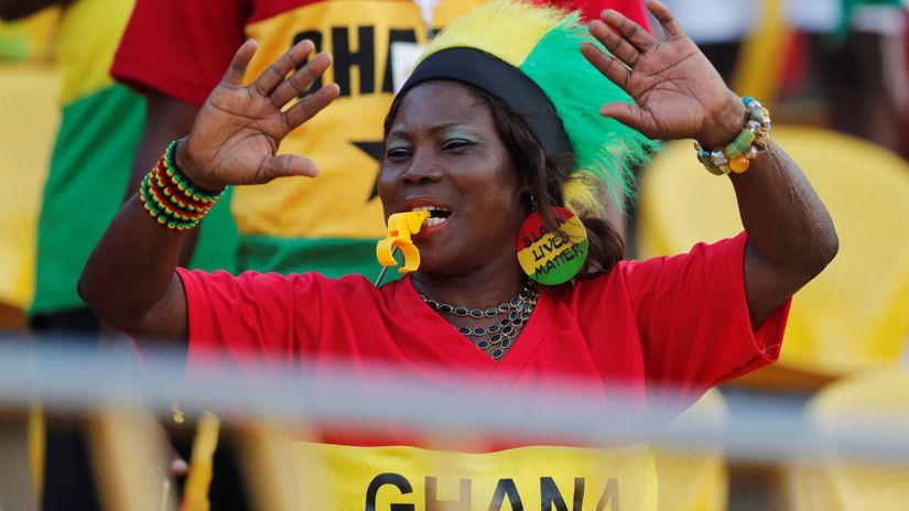 Navijači u Gani (©Reuters)