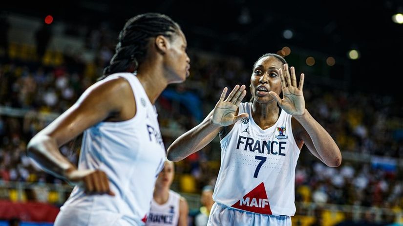 Reprezentativke Francuske (Foto:fibabasketball)