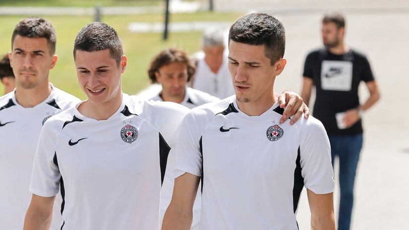 Slobodan Urošević (desno) sa Danilom Pantićem (©Starsport)