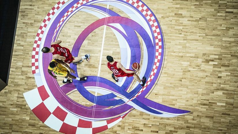 Detalj sa meča u Splitu (FOTO: FIBA)