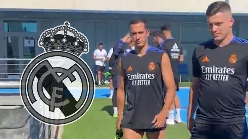 Snimak koji je izazvao polemiku: Luka Jović ponovo u fokusu španskih novinara i navijača Reala (VIDEO)