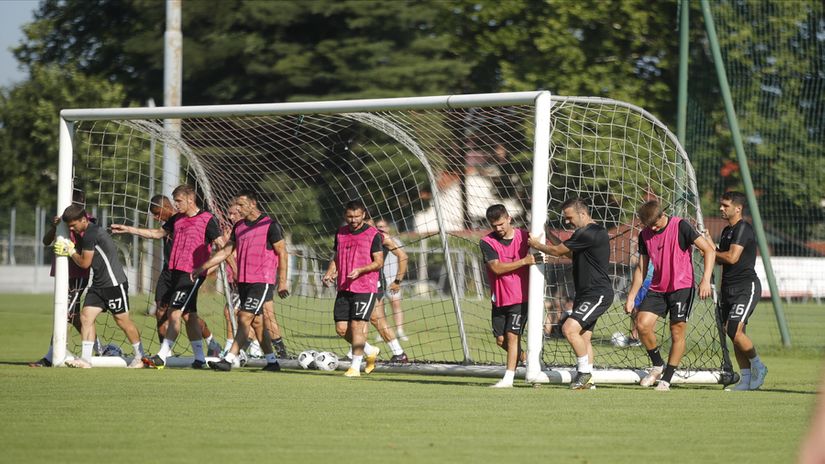 Trening Partizana u Sloveniji (©FK Partizan)