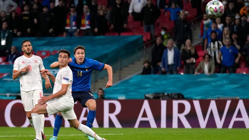 Trenutak kada je Kjeza dao gol (©Reuters)