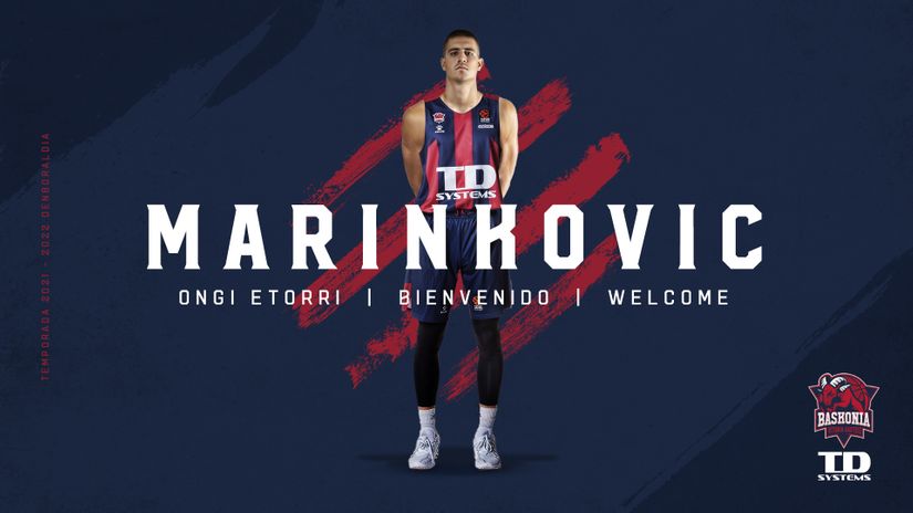 Zvanično: Vanja Marinković je novi košarkaš Baskonije