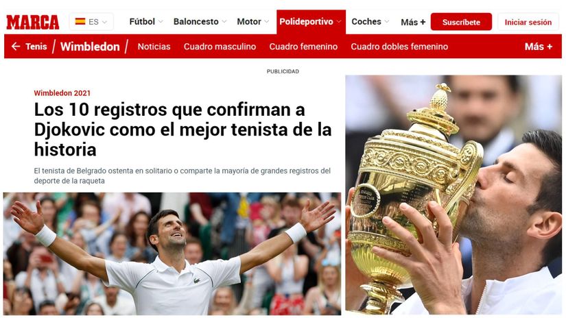 Španska Marka: Ovih 10 rekorda potvrđuju da je Novak Đoković najbolji teniser u istoriji
