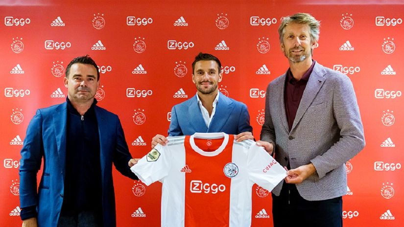 Mark Overmars, Dušan Tadić i Edvin van der Sar (©Ajax.nl)