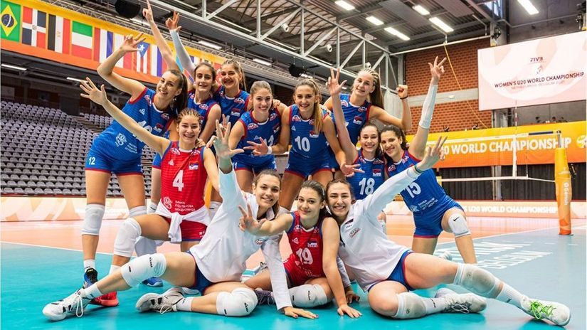 Odbojkašice Srbije (©FIVB)