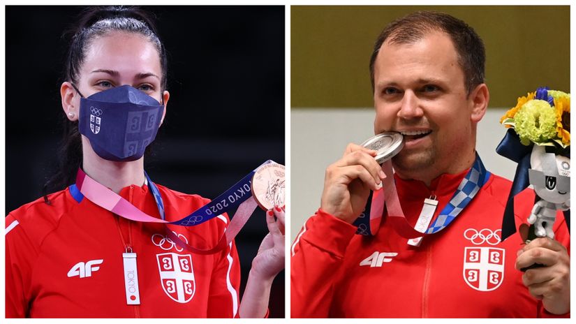 Tijana Bogdanović i Damir Mikec doveli Srbiju do 112 olimpijskih medalja