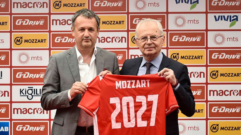 Tim koji pobeđuje se ne menja - Zvezda i Mozzart produžili saradnju do 2027. godine