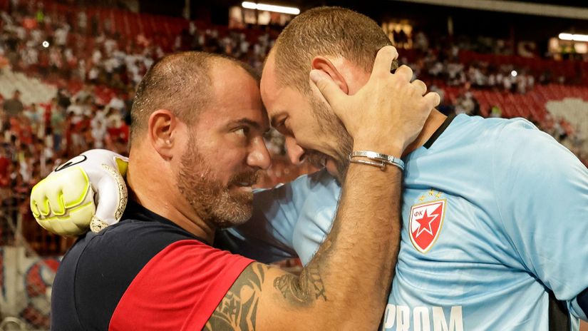 Dejan Stanković i Milan Borjan (©Starsport)