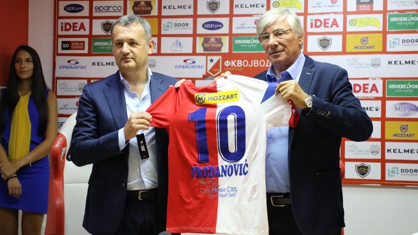 Lale dobile pojačanje na evropskom putu: Mozzart novi sponzor FK Vojvodina
