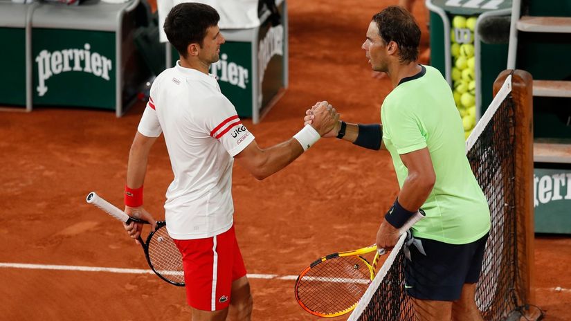 Đoković i Nadal na Rolan Garosu (Reuters)