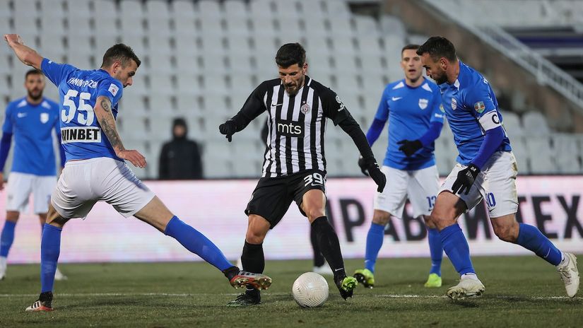 PARTIZAN OPET OD 0:2 DO POBEDE! Crno-beli uz penal u 93. minutu