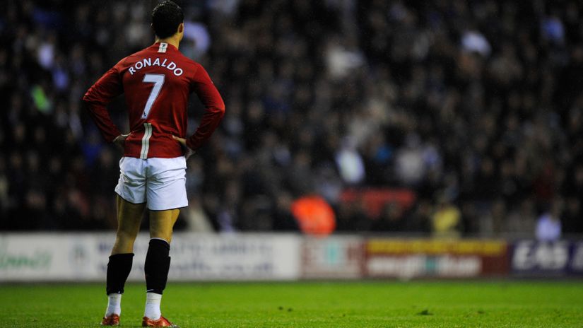 Kristijano Ronaldo u dresu Mančester junajteda pre 12 godina (Foto: Reuters)