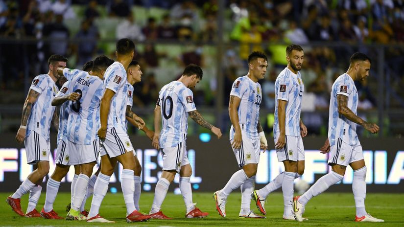 Fudbaleri Argentine (Reuters)